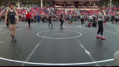 190 lbs Quarterfinal - Kaiden Marshall, WR - Topeka Blue Thunder vs Kaden Ackley, The Best Wrestler