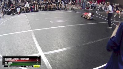 85 lbs Round 1 (6 Team) - Ty Cole, Utah vs Gabriel Jaxon Medrano, Team Texas Red