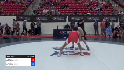 74 kg Rnd Of 64 - Javani Majoor, Colorado Top Team Wrestling Club vs Anthony White, Skwc-rtc