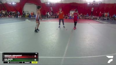 106 lbs Round 1 (4 Team) - Deegan Armagost, Wisconsin Rapids vs Kai Enos, Batavia