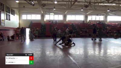 160 lbs Consi Of 4 - Chris Jones, Nc vs Nolan Wheeler, Ga