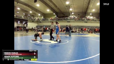 165 lbs Champ. Round 1 - Edwin Hufford, Lathrop Youth Wrestling Club vs Risdon Marlin, Marshfield Youth Wrestling