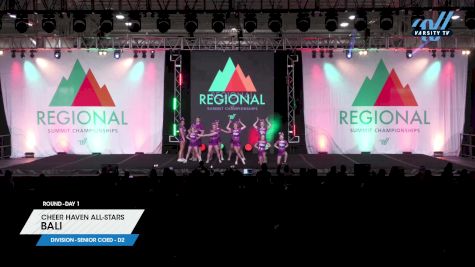 Cheer Haven All-Stars - Bali [2024 L4.2 Senior Coed - D2 Day 1] 2024 The Midwest Regional Summit