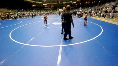 100 lbs Consolation - Ayo Bear, Mojo Grappling Academy vs JT Vaughn, Skiatook Youth Wrestling 2022-23