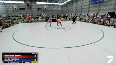 145 lbs 4th Wrestleback (16 Team) - Nathaniel Askew, Georgia BLACK vs Kyler Walters, Minnesota Red