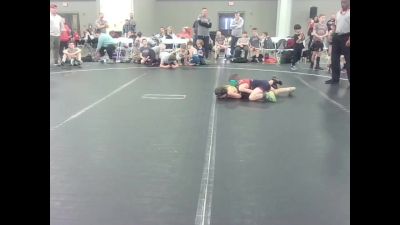 56 lbs Round 3 (8 Team) - Benjamin Riley, Florida Scorpions vs McClain Trout, Virginia Patriots