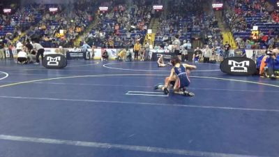 60 lbs Round Of 32 - Kieran Stewart, Perkiomen Valley vs Max Moyer, Bangor