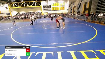 197A lbs Rr Rnd 1 - Max Agresti, Harvard vs Cole Urbas, Penn