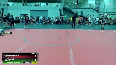 72 lbs Round 5 (6 Team) - Jack Cline, TNWC vs Keegan Pearce, Mat Assassins Red