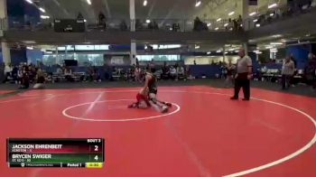 95 lbs Round 2 (4 Team) - Brycen Swiger, St. Ed`s vs Jackson Ehrenbeit, Kenston