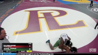 Champ. Round 1 - Kylonn Haynie, Omaha Central vs Mi`khel Thomas, Omaha Bryan