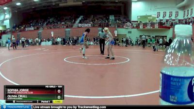 109 lbs Champ. Round 1 - Sophia Jorge, Munster Wrestling Club vs Olivia Crull, Northeastern