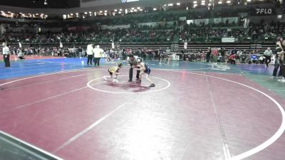 50 lbs Quarterfinal - Avery Carney, Randolph vs Lina Wright, Stafford