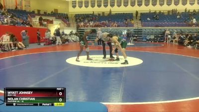 126 lbs Round 1 (16 Team) - Wyatt Johnsey, Ola vs Nolan Christian, Eastside Hs