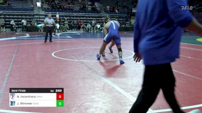 174 lbs Semifinal - Nick Incontrera, Univ Of Pennsylvania vs Jack Wimmer, Duke