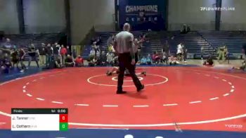 120 lbs Final - Justin Tanner, Oconee Youth Wrestling vs Lennox Cothern, Mountain View Youth Wrestling Club