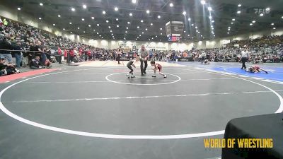 43 lbs Round Of 16 - Kai Banderas, Warriors Of Christ WOC vs Remmi Schwahn, Chandler Takedown Club