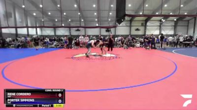 175 lbs Cons. Round 2 - Rene Cordero, WA vs Porter Simmons, WA