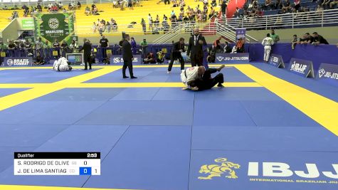 SERGIO RODRIGO DE OLIVEIRA BENIN vs JONATAN DE LIMA SANTIAGO 2024 Brasileiro Jiu-Jitsu IBJJF