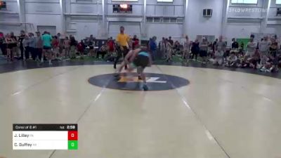 S-114 lbs Consi Of 8 #1 - Jake Lilley, PA vs Connor Guffey, NY