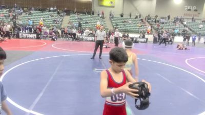 65 lbs Consi Of 4 - Qasim Kamal, Alpha Dawg vs Kai Reilly, Damonte Mustangs WC