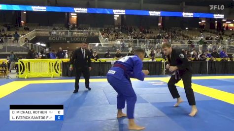 DYLAN MICHAEL ROTHENBERG vs LUAN PATRICK SANTOS FARIAS 2024 Pan Jiu Jitsu IBJJF Championship
