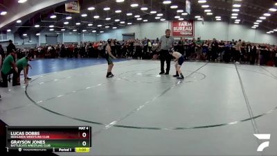 56 lbs 5th Place Match - Grayson Jones, Battlecats Wrestling Club vs Lucas Dobbs, Highlands Wrestling Club