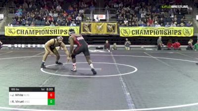 165 lbs Final - Javiair White, Rutgers WC vs Richard Viruet, Springfield Tech