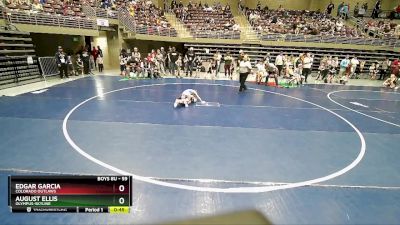 59 lbs Quarterfinal - August Ellis, Olympus-Skyline vs Edgar Garcia, Colorado Outlaws