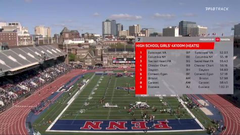 High School Girls' 4x100m Relay, Prelims 2