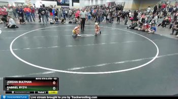 82 lbs Champ. Round 1 - Jordan Bultman, IA vs Gabriel Ryzyi, MI