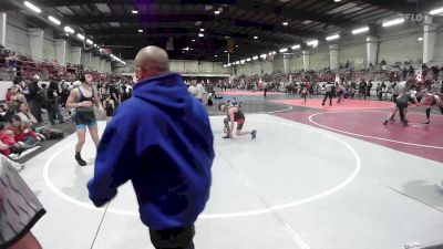 116 lbs Consolation - Kaison Martinez, Moffat County vs Michael Banuelos, La Gente WC