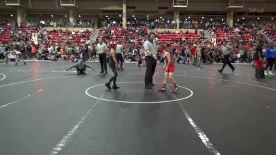 76 lbs Champ. Round 1 - Lance Vigil, Pomona Elite vs Sawyer Shaffer, Caney Valley