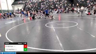 59-64 lbs Semifinal - Dyson Hamilton, Southern Valley Wrestling vs Bentley Meintzer, Bryan Youth Wrestling Club