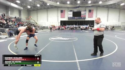 138 lbs Round 1 (3 Team) - Gianni Silvestri, Tioga Sr HS vs Dominic Scolaro, Cobleskill-Richmondville HS