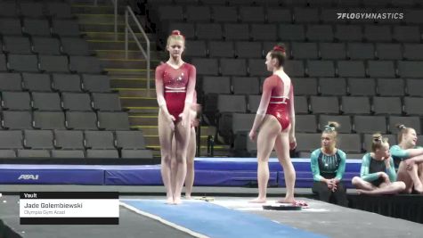 Jade Golembiewski - Vault, Olympia Gym Acad - 2022 Elevate the Stage Toledo presented by Promedica