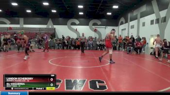 159 lbs Placement Matches (8 Team) - Eli Esguerra, Beast Mode vs Landon Echeberry, Burnett Trained (OH)