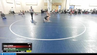 85 lbs Cons. Round 5 - Cole Strom, Ravage Wrestling Club vs Rider Sullivan, Grantsville Wrestling Club