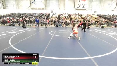 86 lbs Cons. Round 3 - Kash Burd, Penn Yan Wrestling Club vs Hunter Wilson, Club Not Listed