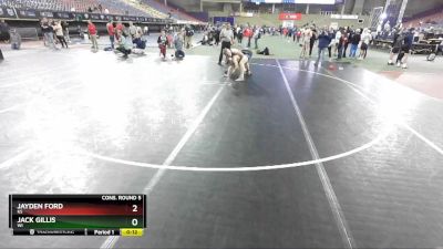 170 lbs Cons. Round 5 - Jack Gillis, WI vs Jayden Ford, KS