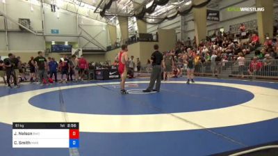 61 kg Round Of 32 - Joseph Nelson, Bearcat Wrestling Club vs Colby Smith, Missouri Wrestling Regional Training Center