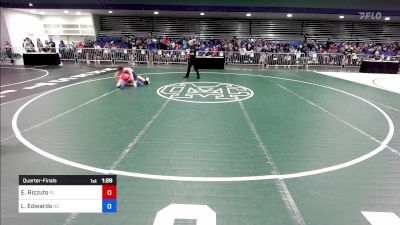 106 lbs Quarterfinal - Erin Rizzuto, FL vs Leah Edwards, NC