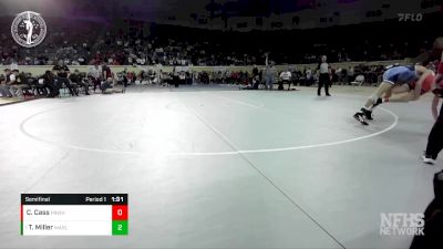 3A-113 lbs Semifinal - Tommy Miller, MARLOW vs Corlin Cass, PAWHUSKA