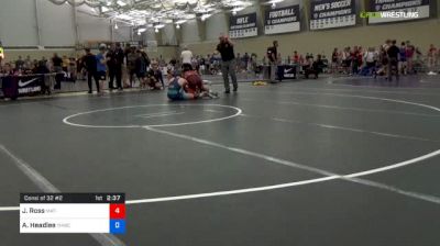 70 kg Consi Of 32 #2 - Jonathan Ross, Mat-Town USA vs AC Headlee, Tar Heel Wrestling Club