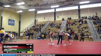 141 lbs Champ. Round 1 - Bo Niewiadomski, UW-Eau Claire vs Jake Thompson, Rochester-CTC