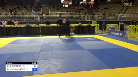 SCOTT R. ROFFERS vs BRIAN WILLIAM LEWIS 2024 Pan Jiu Jitsu IBJJF Championship