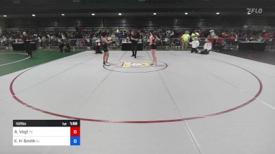 132 lbs Round Of 16 - Anna Vogt, TX vs Evelyn Holmes-Smith, AL