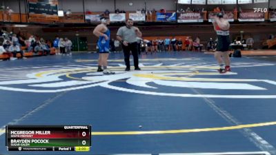 195 lbs Quarterfinal - McGregor Miller, South Fremont vs Brayden Pocock, Sugar-Salem