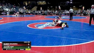 7A-113 lbs Cons. Semi - Gilbert Balbuena, Brookwood vs Hunter Cash, Richmond Hill HS