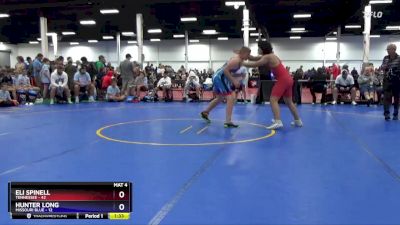 187 lbs Quarters & 1st Wb (16 Team) - Eli Spinell, Tennessee vs Hunter Long, Missouri Blue